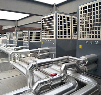 山东省临沂中铁城3台20匹3台15匹低温泳池系列